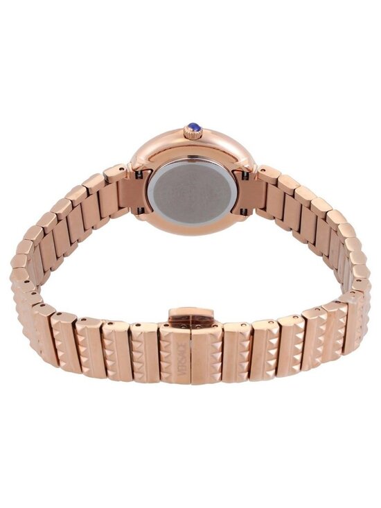NWT Versace Greca Goddess Petite Quartz Silver Dial Ladies Watch